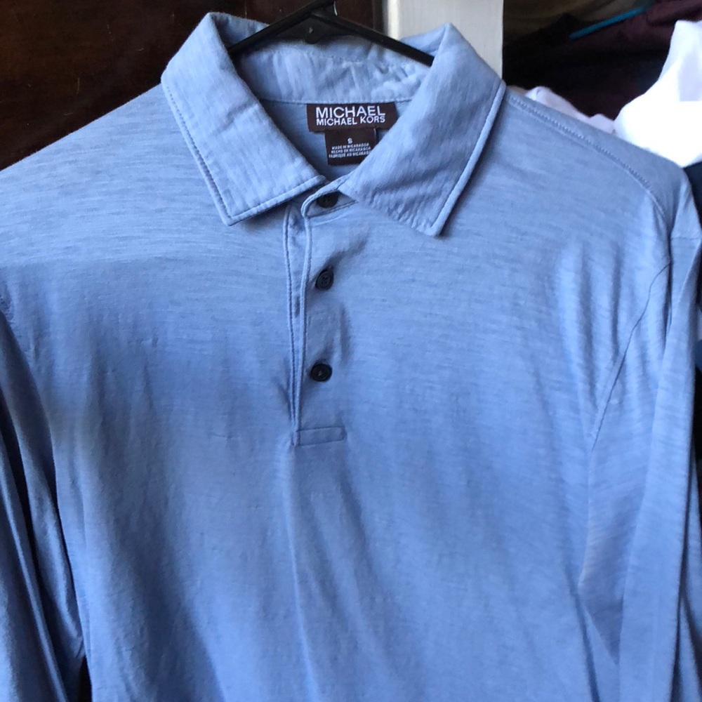 Michael Coors dress shirt light blue